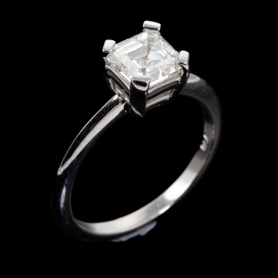 1.50ct Diamond Solitaire Ring GIA F SI2 - 6