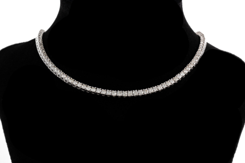 7.50ct Diamond Tennis Necklace