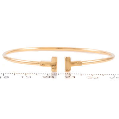 Tiffany & Co T Narrow Wire Bracelet - 3