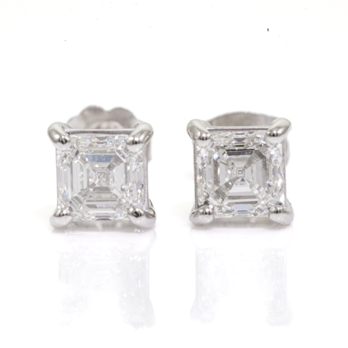 2.02ct Diamond Studs GIA E VVS2, F VVS1