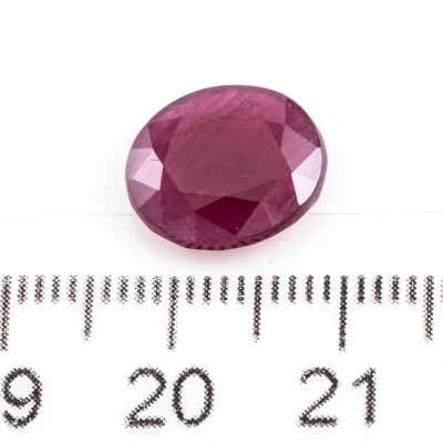 5.06ct Loose Unheated Natural Ruby - 2