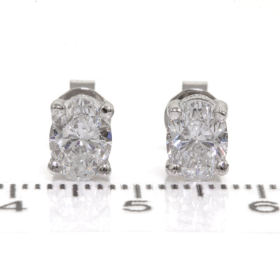 1.45ct Diamond Studs GIA D E VVS2 - 2