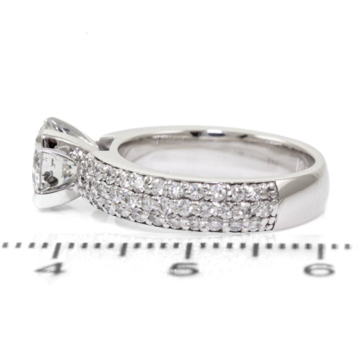 1.08ct Diamond Solitaire Ring GSL E P2 - 3