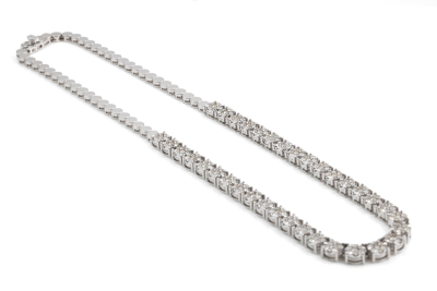 6.35ct Diamond Necklace - 7