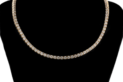 5.70ct Diamond Tennis Necklace