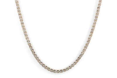 5.70ct Diamond Tennis Necklace - 7