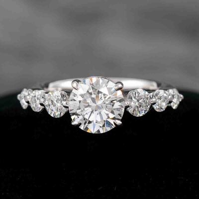 1.51ct Centre Diamond Ring GIA D SI2 - 10