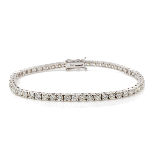 5.87ct Diamond Tennis Bracelet