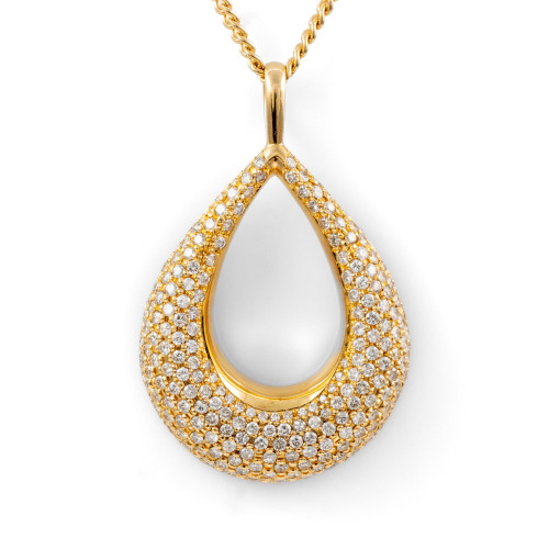 3.41ct Diamond Dress Pendant