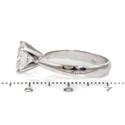 2.01ct Diamond Solitaire Ring GIA H P1 - 3