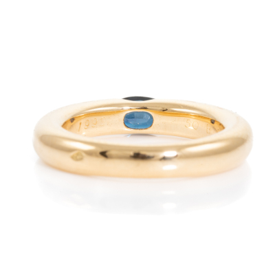 Cartier Ellipse Sapphire Ring - 5