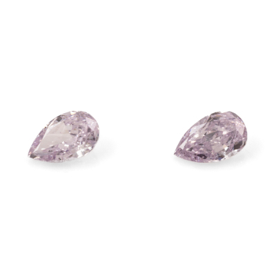 0.20ct Loose Pair of Pink Diamonds