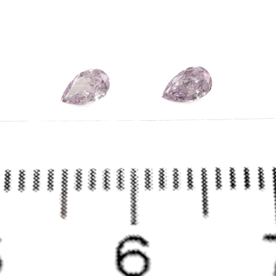 0.20ct Loose Pair of Pink Diamonds - 2
