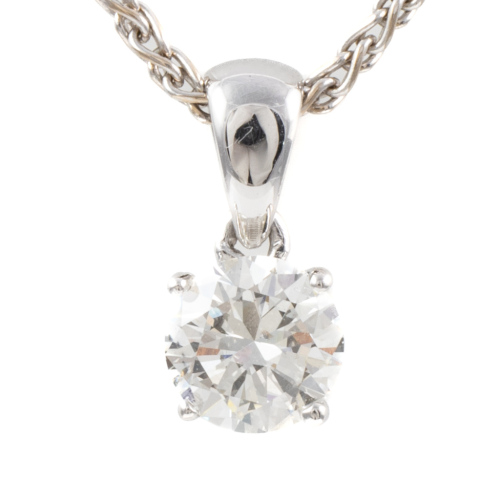 1.01ct Diamond Solitaire Pendant