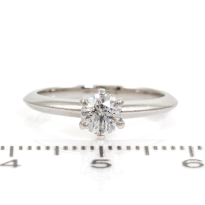 Tiffany & Co. Solitaire Diamond Ring - 3