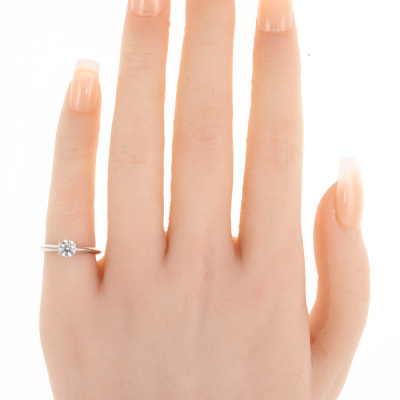 Tiffany & Co. Solitaire Diamond Ring - 8