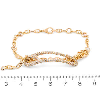 Hermes Chaine d Ancre Diamond Bracelet - 3