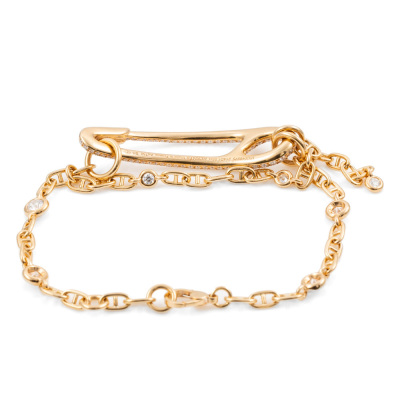 Hermes Chaine d Ancre Diamond Bracelet - 5