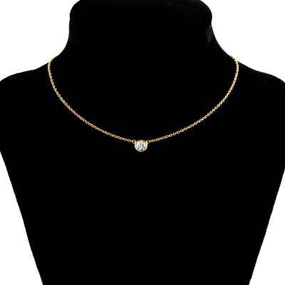 Tifany & Co. Diamond By The Yard Pendant - 4