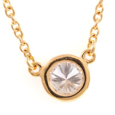 Tifany & Co. Diamond By The Yard Pendant - 8