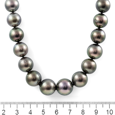 10.2 - 12.9mm Tahitian Pearl Necklace - 3