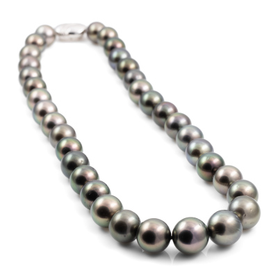 10.2 - 12.9mm Tahitian Pearl Necklace - 6