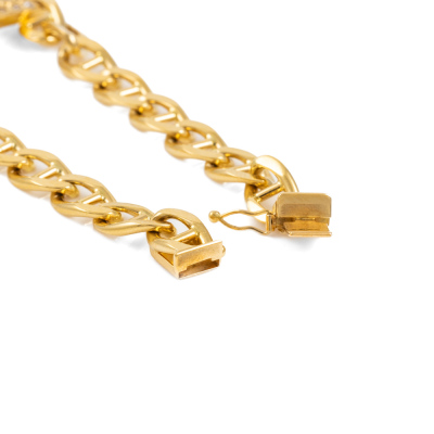 0.52ct Diamond Gold Bracelet 27.2g - 5
