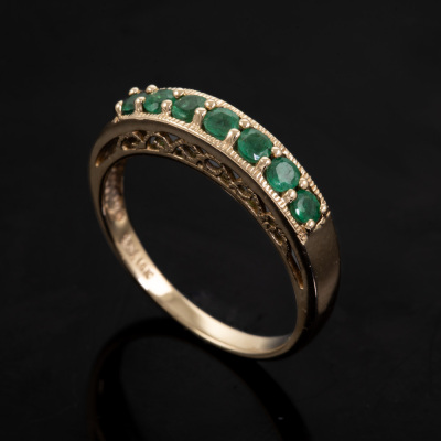 0.56ct Emerald Ring - 5