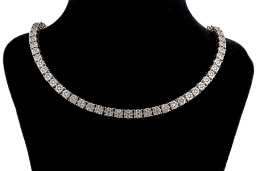 4.07ct Diamond necklace