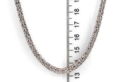 4.07ct Diamond necklace - 5