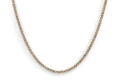 7.48ct Diamond Tennis Necklace - 2