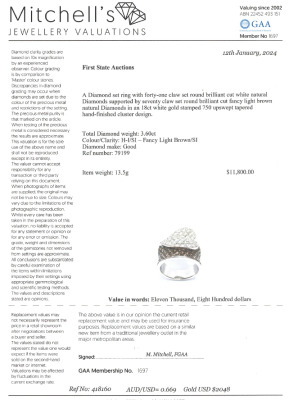 3.60ct Diamond Dress Ring - 4