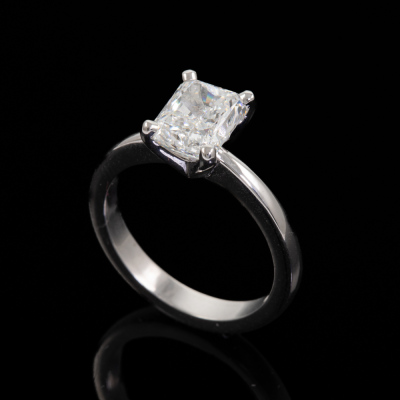 2.01ct Diamond Solitaire Ring GIA F SI1 - 6
