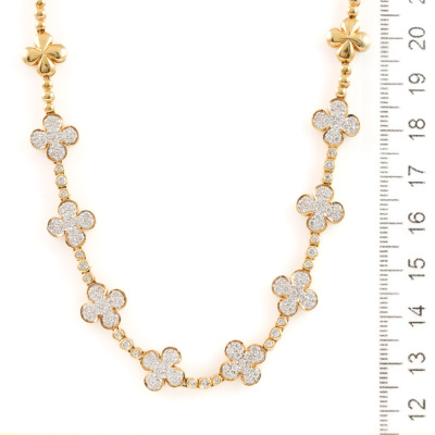 2.56ct Diamond Necklace - 4