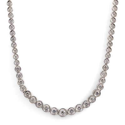 5.00ct Diamond Tennis Necklace - 2