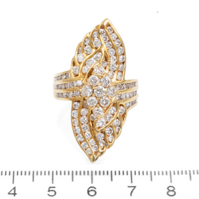 3.40ct Diamond Dress Ring - 2