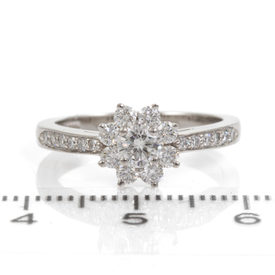 Tiffany & Co. Flora Diamond Ring - 3