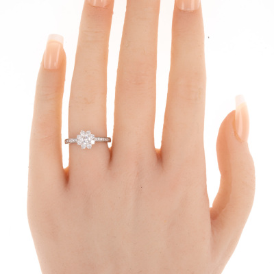 Tiffany & Co. Flora Diamond Ring - 7