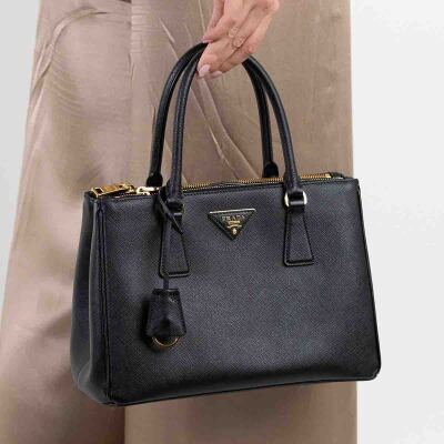 Prada Medium Galleria Bag Black - 10