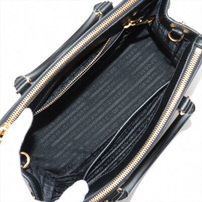 Prada Medium Galleria Bag Black - 17