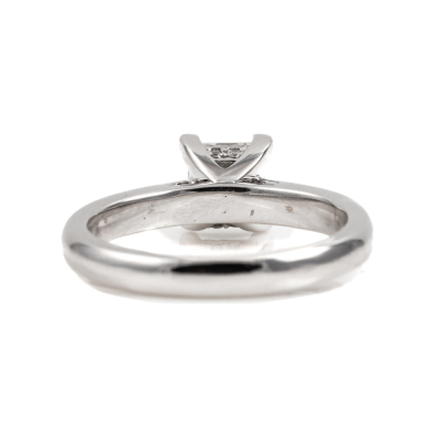 0.90ct Diamond Solitaire ring GIA E SI1 - 5