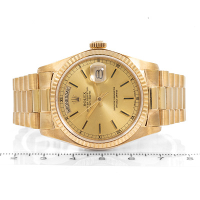 Rolex Day Date Mens Watch 18038 - 5