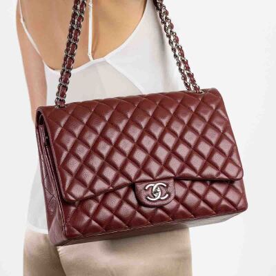 Chanel Maxi Classic Double Flap Bag - 11