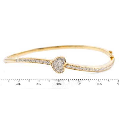 0.54ct Diamond Bangle - 2