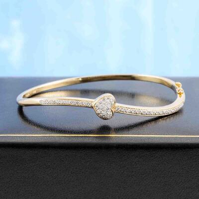 0.54ct Diamond Bangle - 5