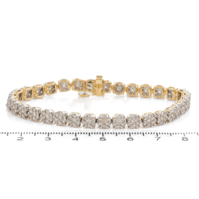 5.00ct Diamond Bracelet - 2