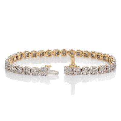 5.00ct Diamond Bracelet - 5