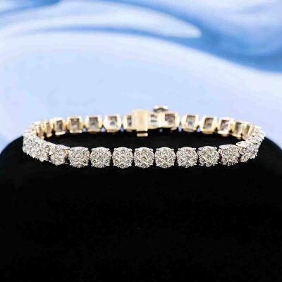 5.00ct Diamond Bracelet - 6