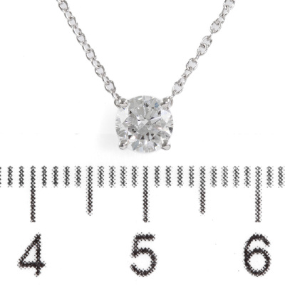 0.50ct Diamond Pendant GIA D SI1 - 2