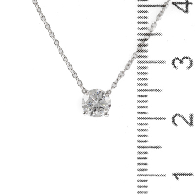 0.50ct Diamond Pendant GIA D SI1 - 3